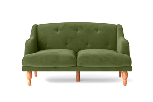 Burlington 2 Seater Sofa Lime Velvet