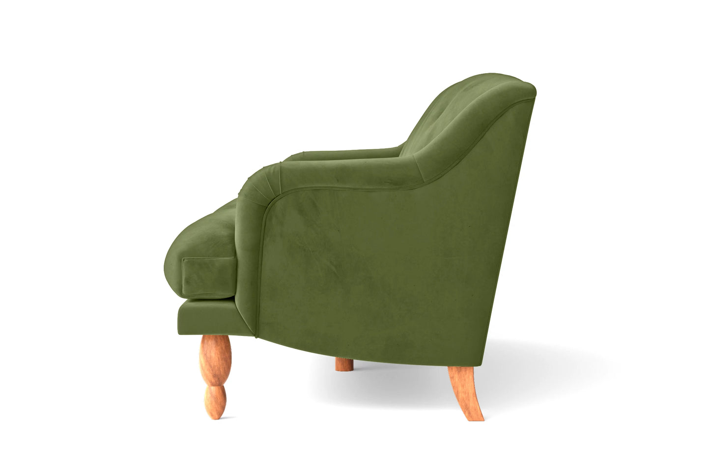 Burlington 2 Seater Sofa Lime Velvet