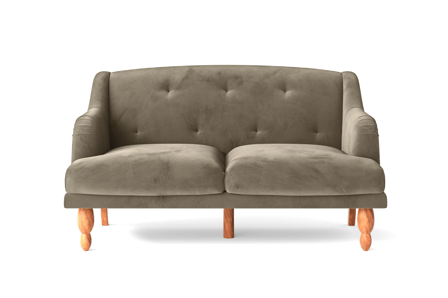 Burlington 2 Seater Sofa Sand Velvet