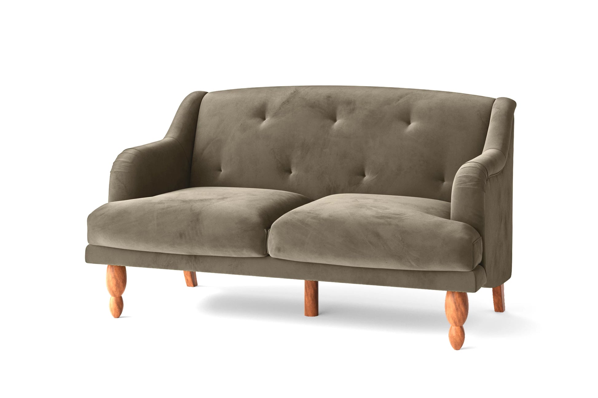 Burlington 2 Seater Sofa Sand Velvet