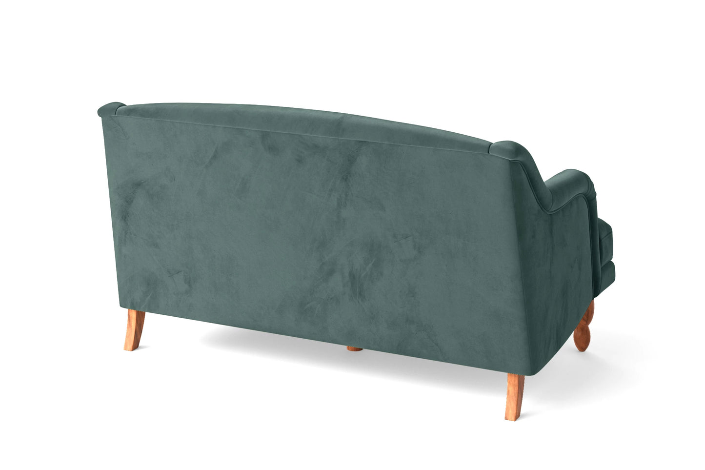 Burlington 2 Seater Sofa Teal Velvet