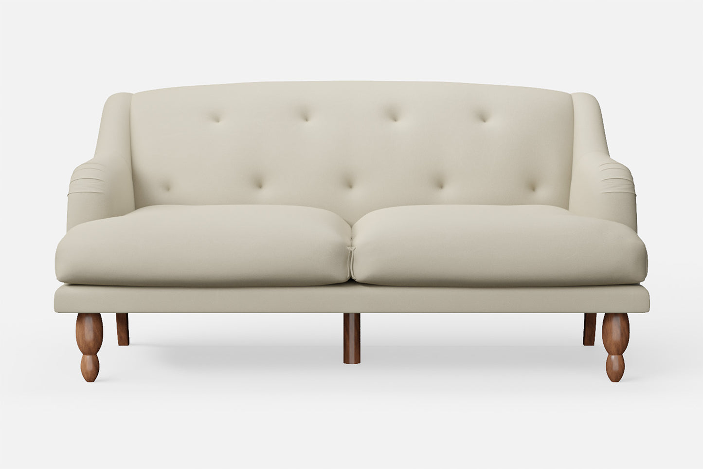 Burlington 3 Seater Sofa Cream Leather