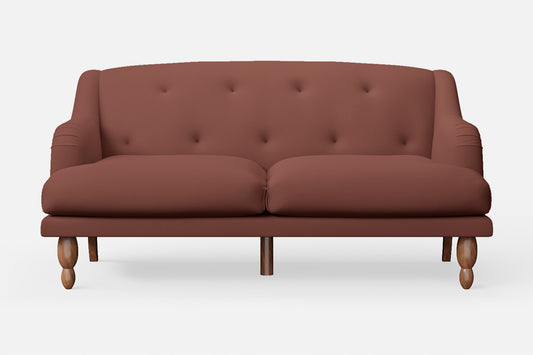 Burlington 3 Seater Sofa Mauve Leather