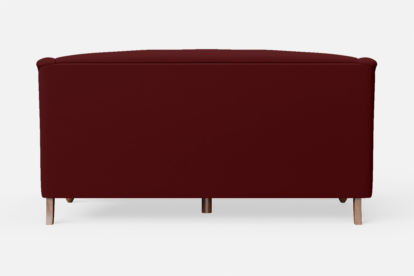 Burlington 3 Seater Sofa Red Leather