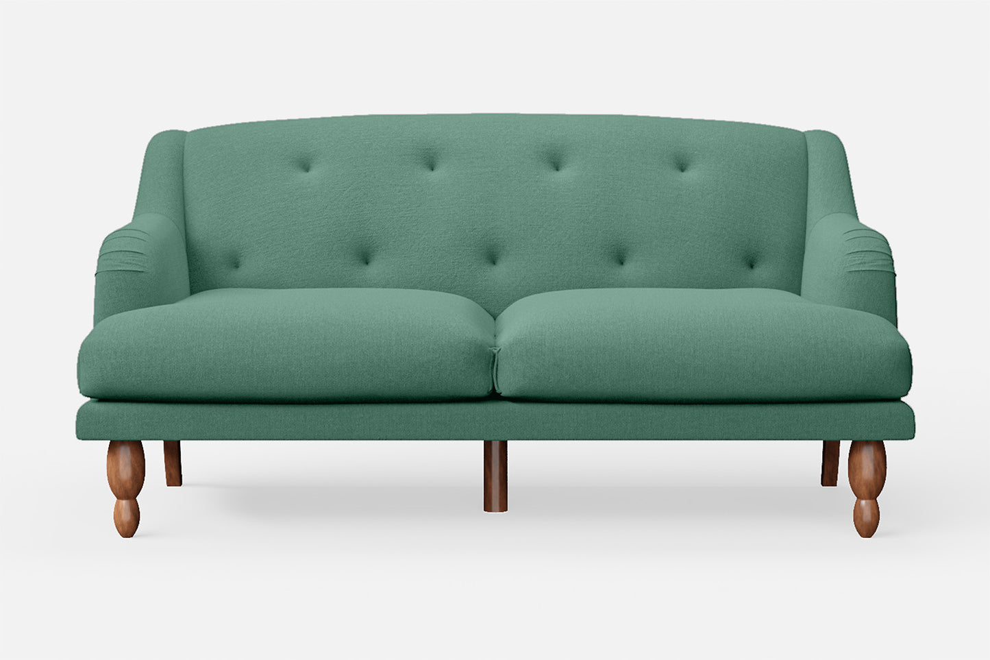 Burlington 3 Seater Sofa Mint Green Linen Fabric