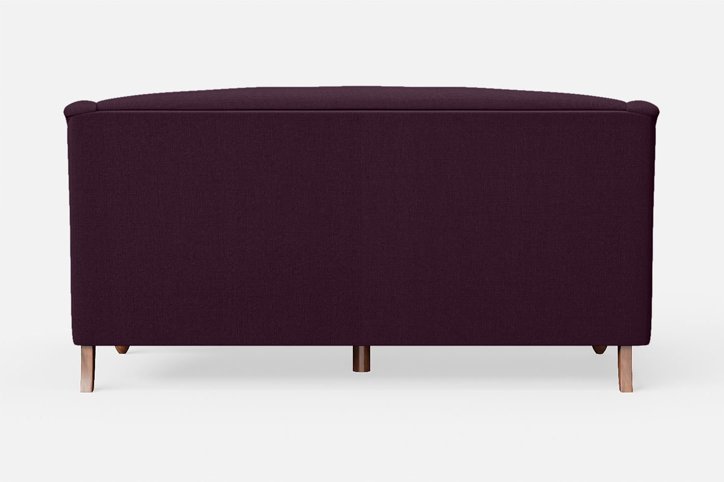 Burlington 3 Seater Sofa Purple Linen Fabric