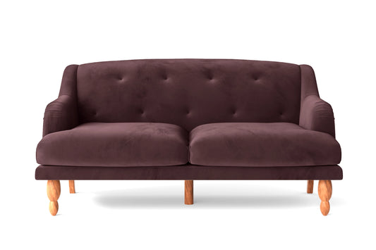 Burlington 3 Seater Sofa Grape Velvet