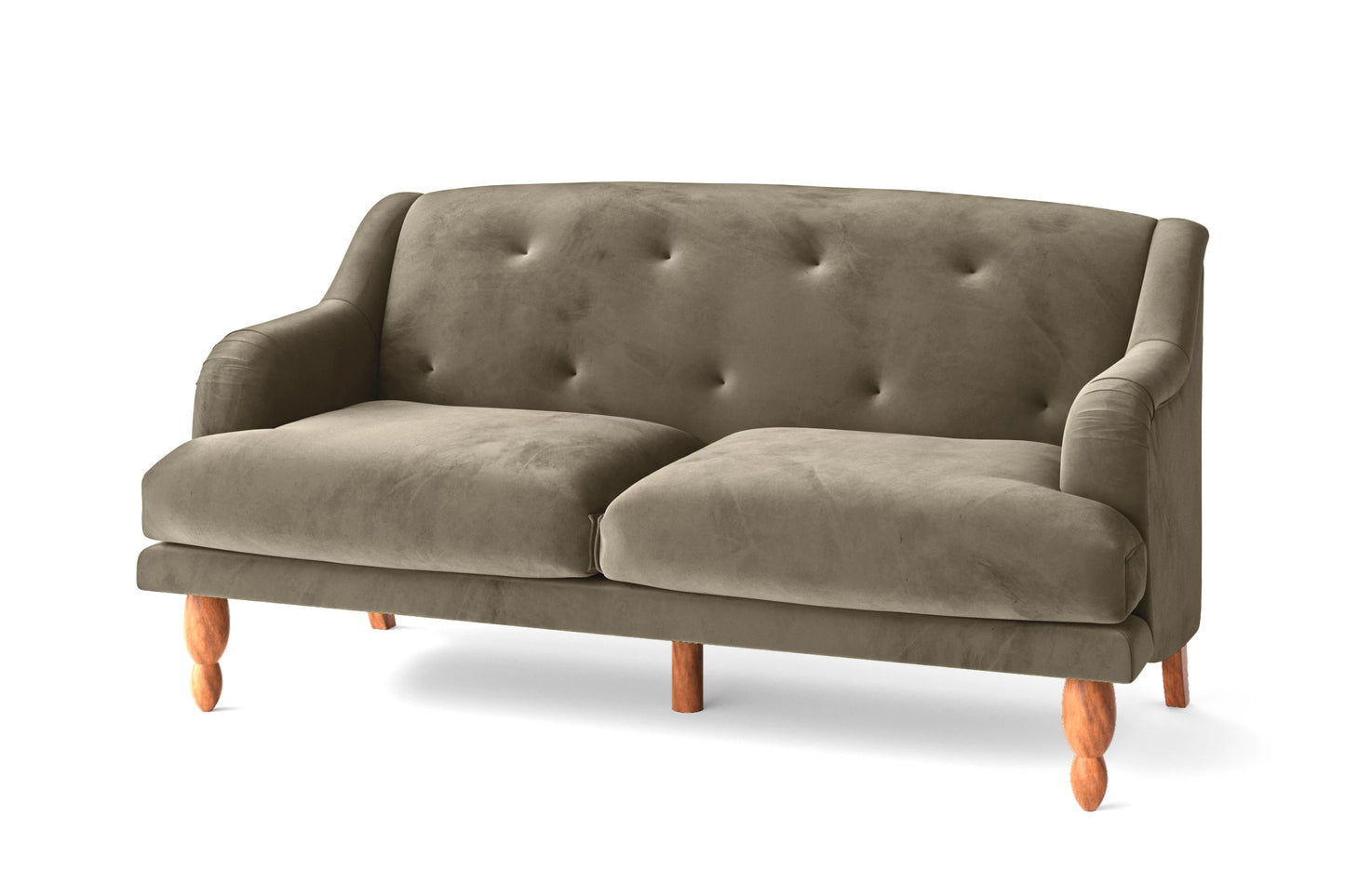 Burlington 3 Seater Sofa Sand Velvet