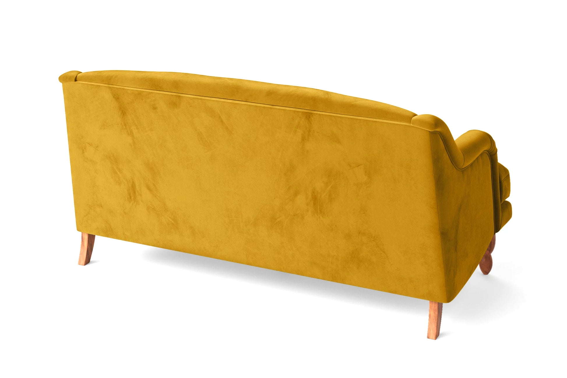 Burlington 3 Seater Sofa Yellow Velvet