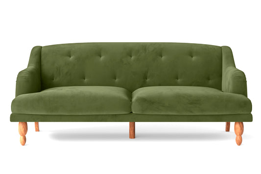 Burlington 4 Seater Sofa Lime Velvet