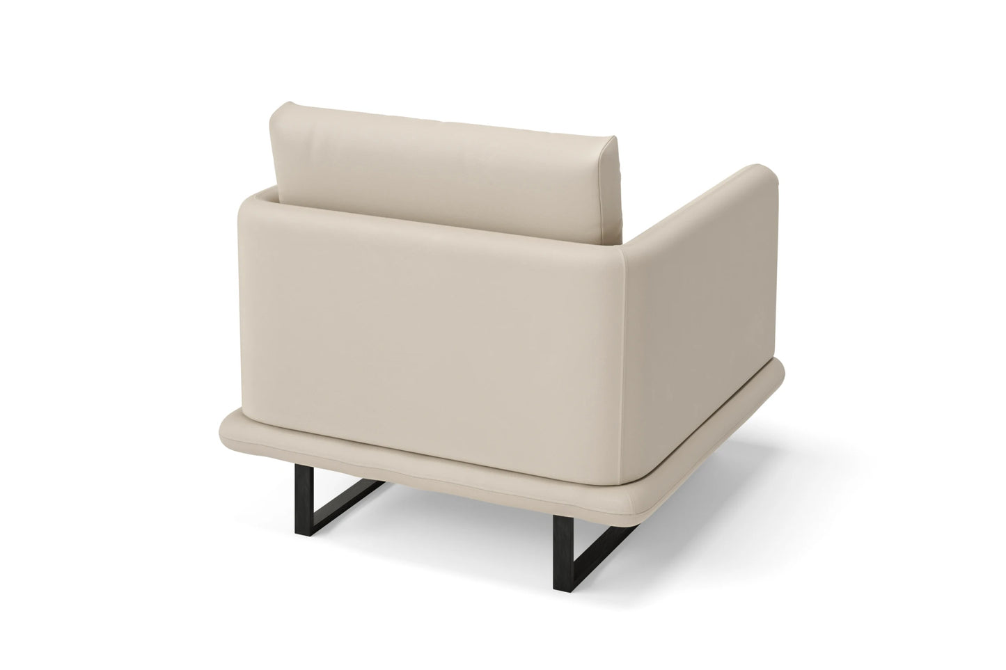 Calabria Armchair Cream Leather