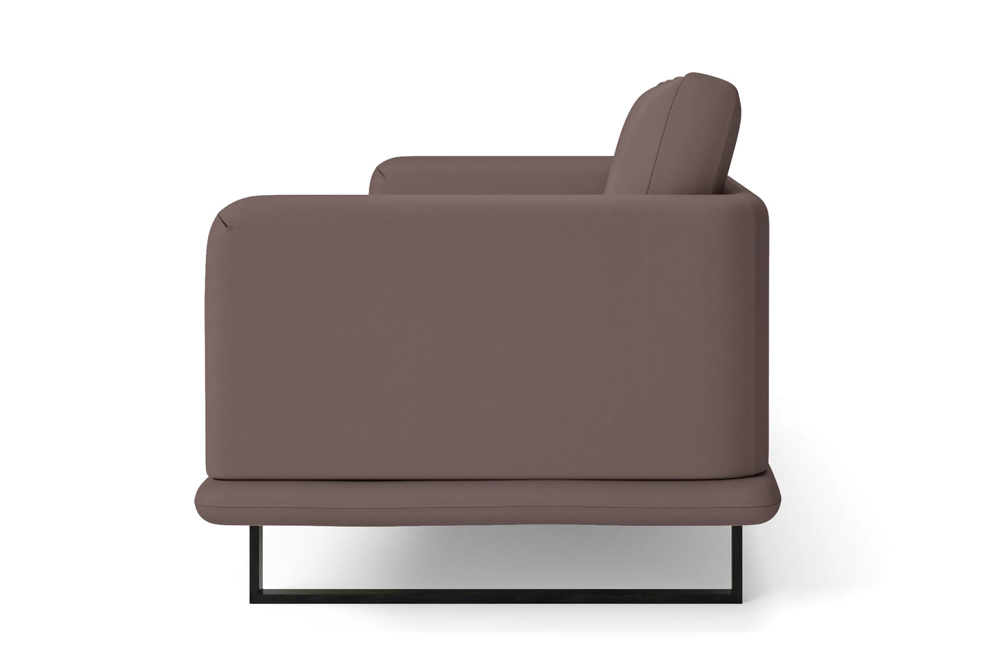 Calabria Armchair Rose Taupe Leather