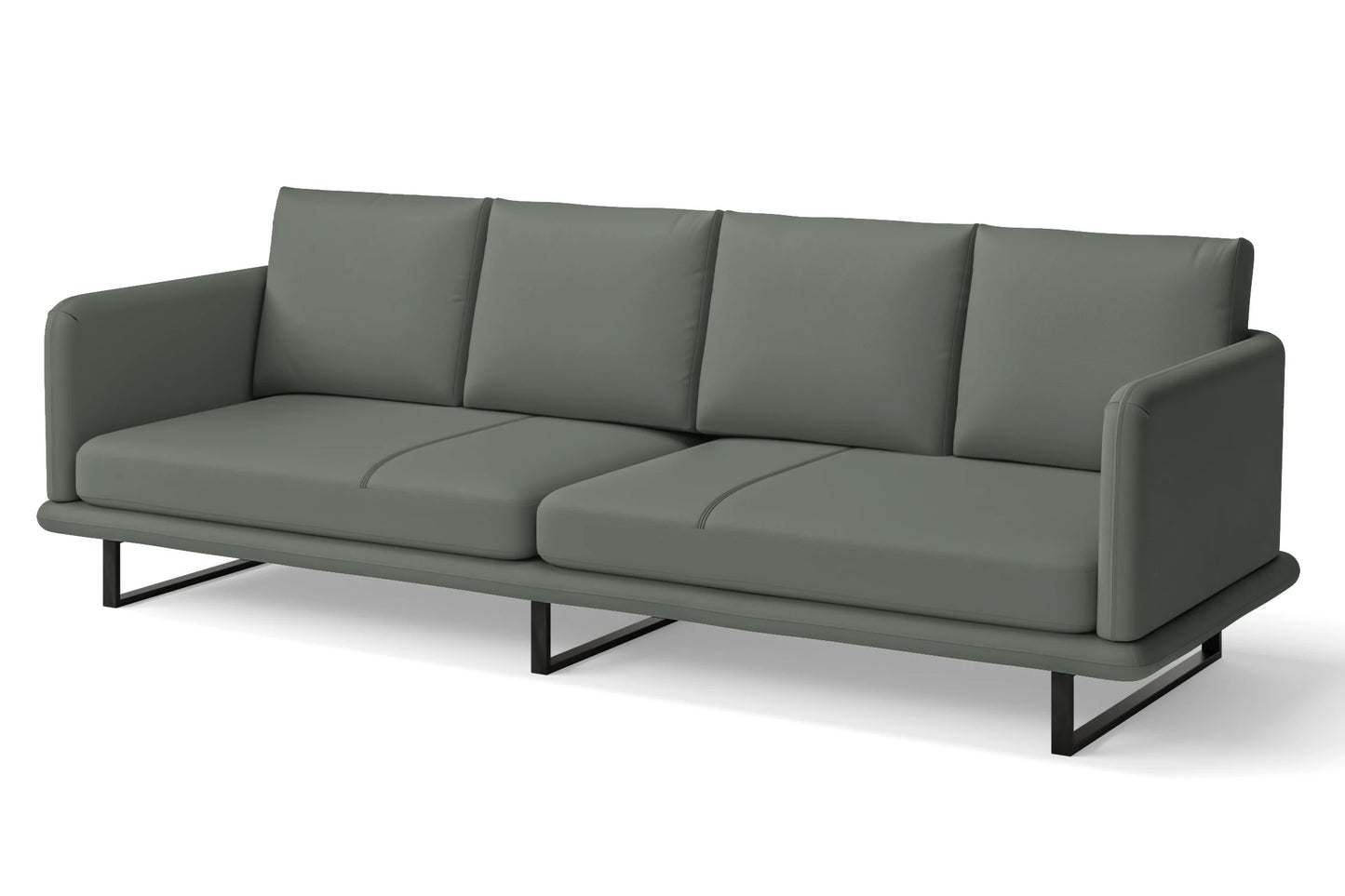 Calabria 4 Seater Sofa Lush Leather