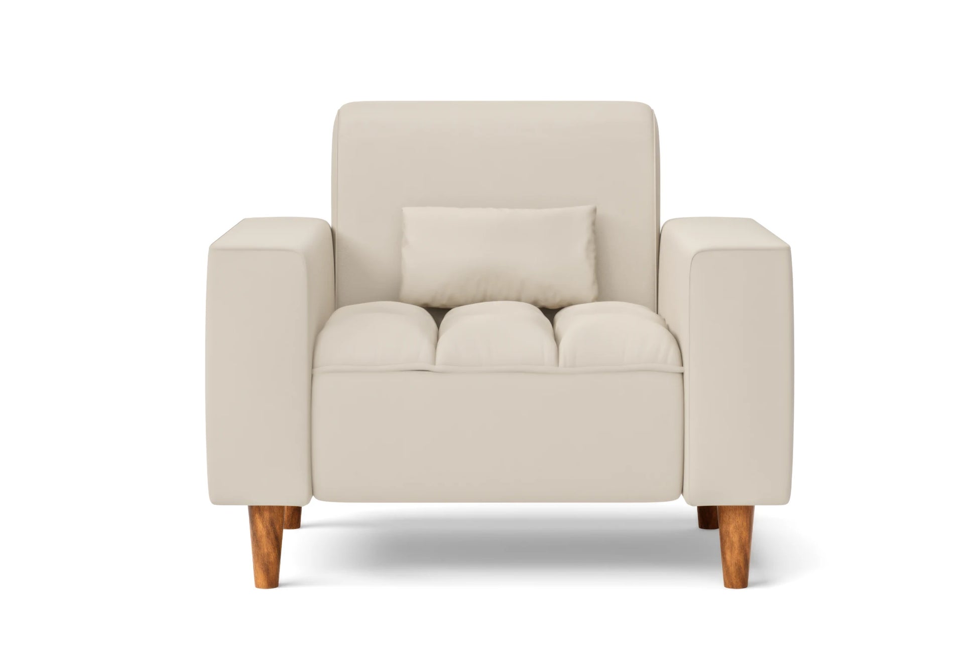 Campania Armchair Cream Leather