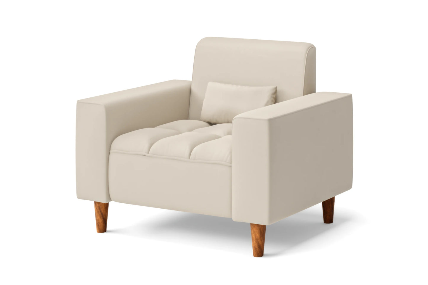 Campania Armchair Cream Leather