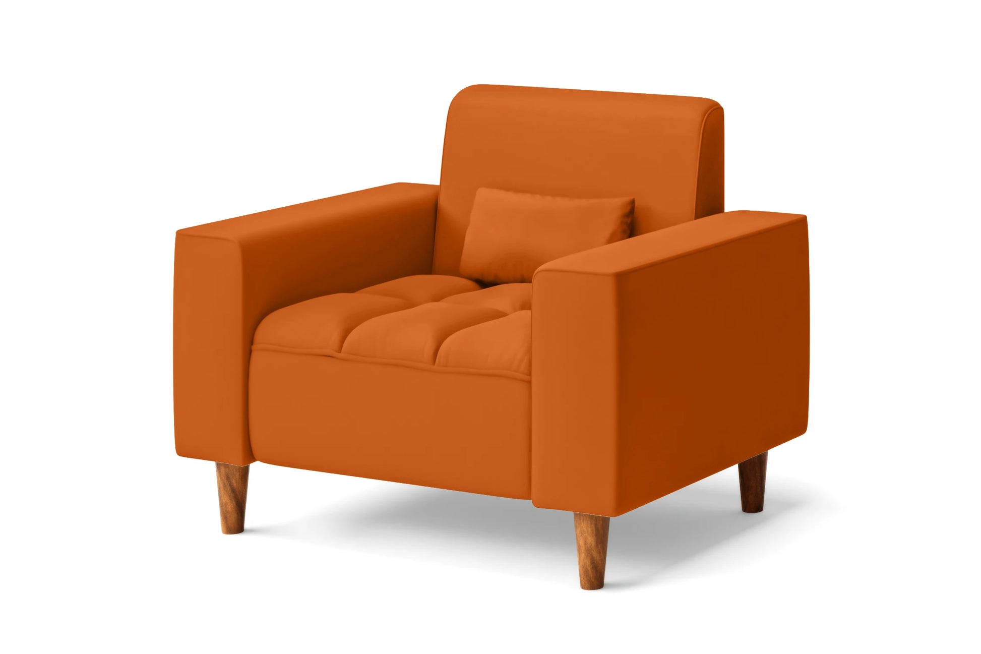 Campania Armchair Orange Leather