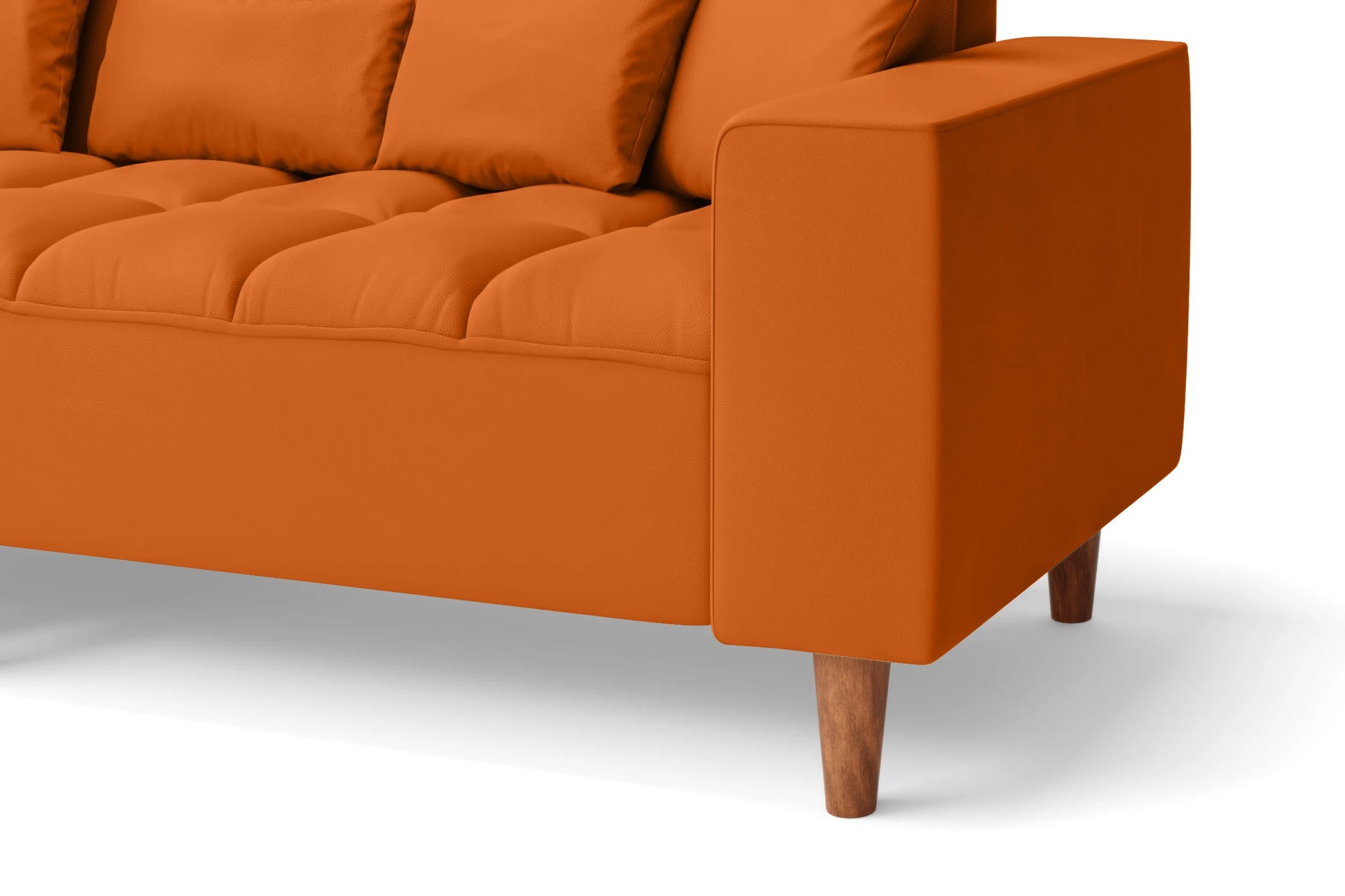 Campania Armchair Orange Leather