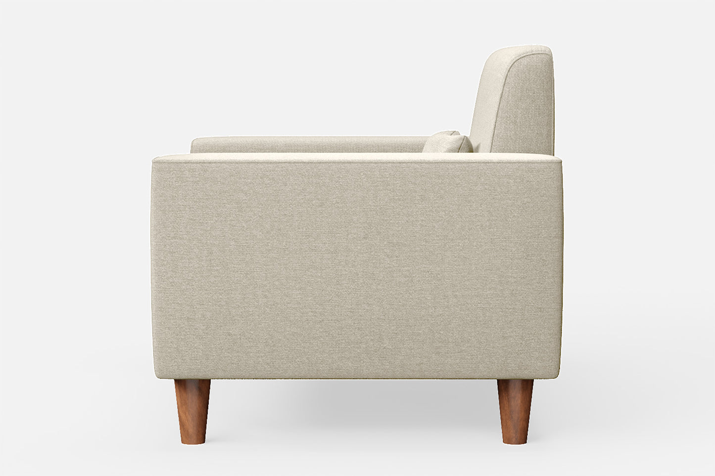 Campania Armchair Cream Linen Fabric