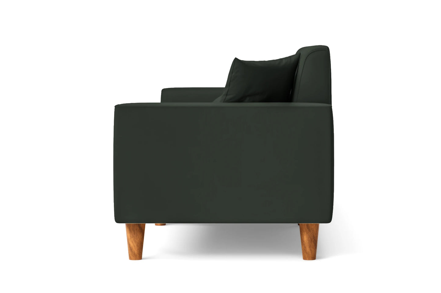 Campania 2 Seater Sofa Green Leather