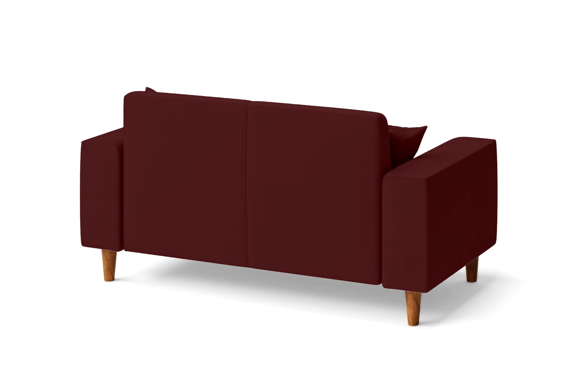 Campania 2 Seater Sofa Red Leather