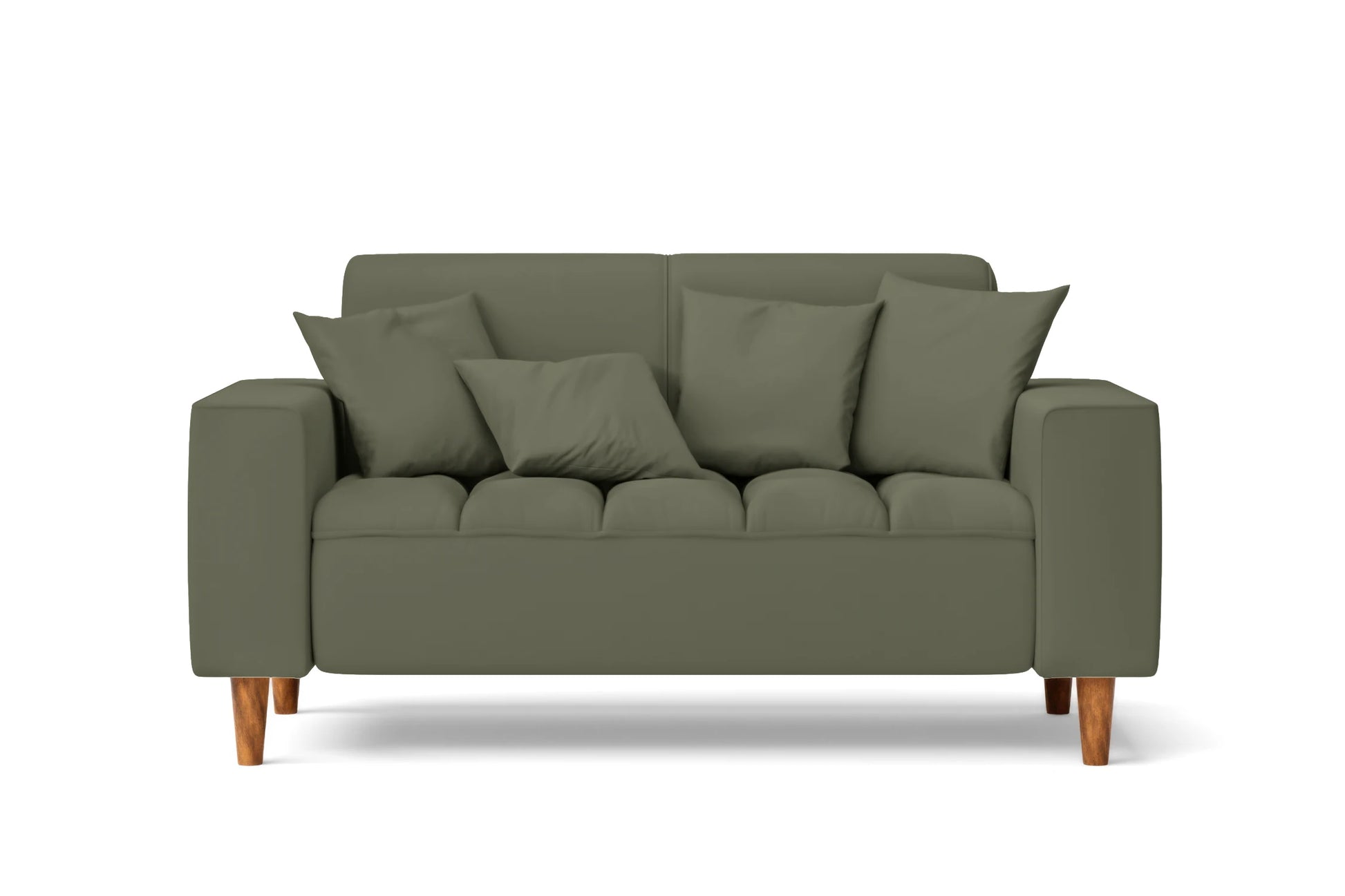 Campania 2 Seater Sofa Sage Leather