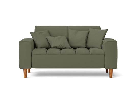 Campania 2 Seater Sofa Sage Leather