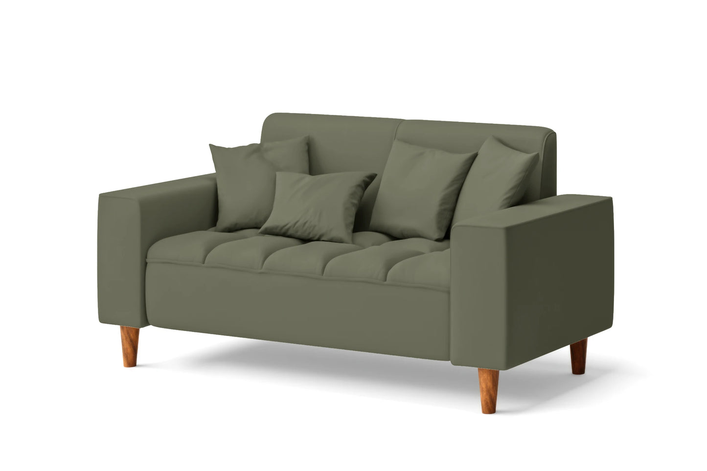 Campania 2 Seater Sofa Sage Leather