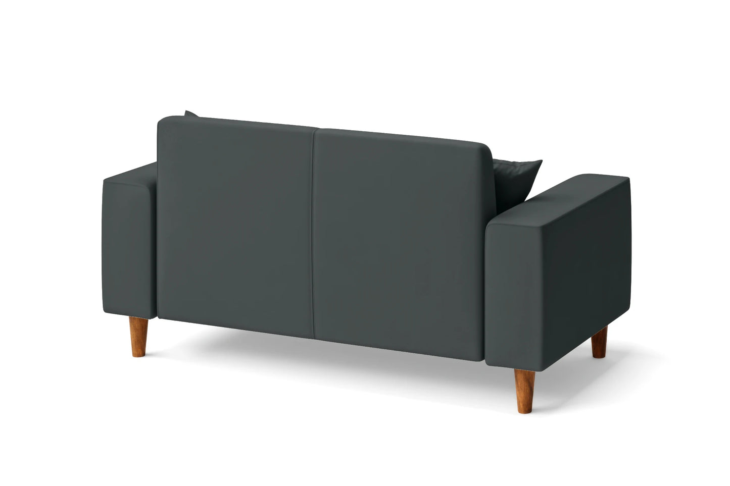 Campania 2 Seater Sofa Slate Leather