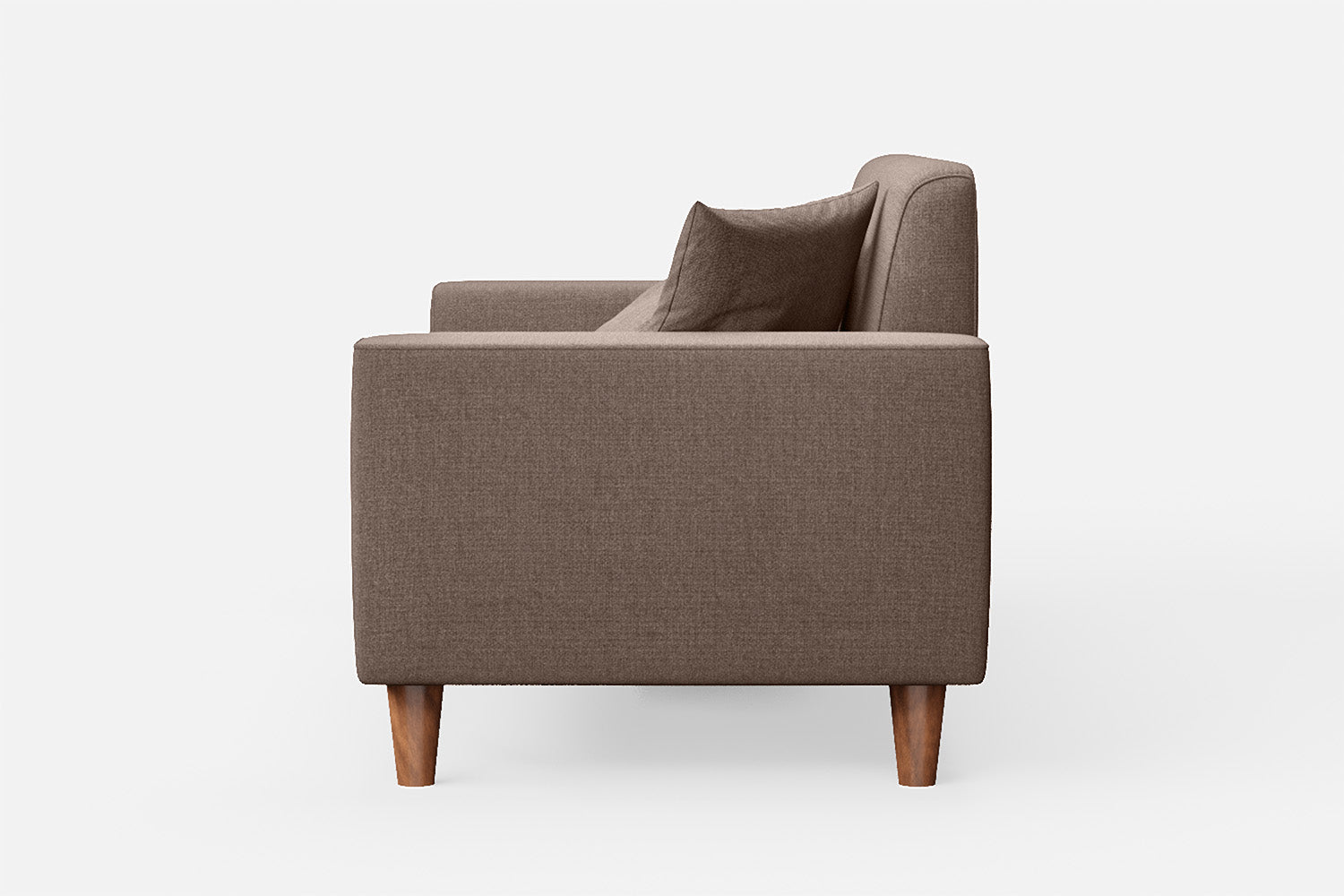 Campania 2 Seater Sofa Caramel Linen Fabric