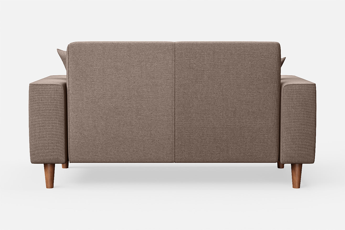 Campania 2 Seater Sofa Caramel Linen Fabric