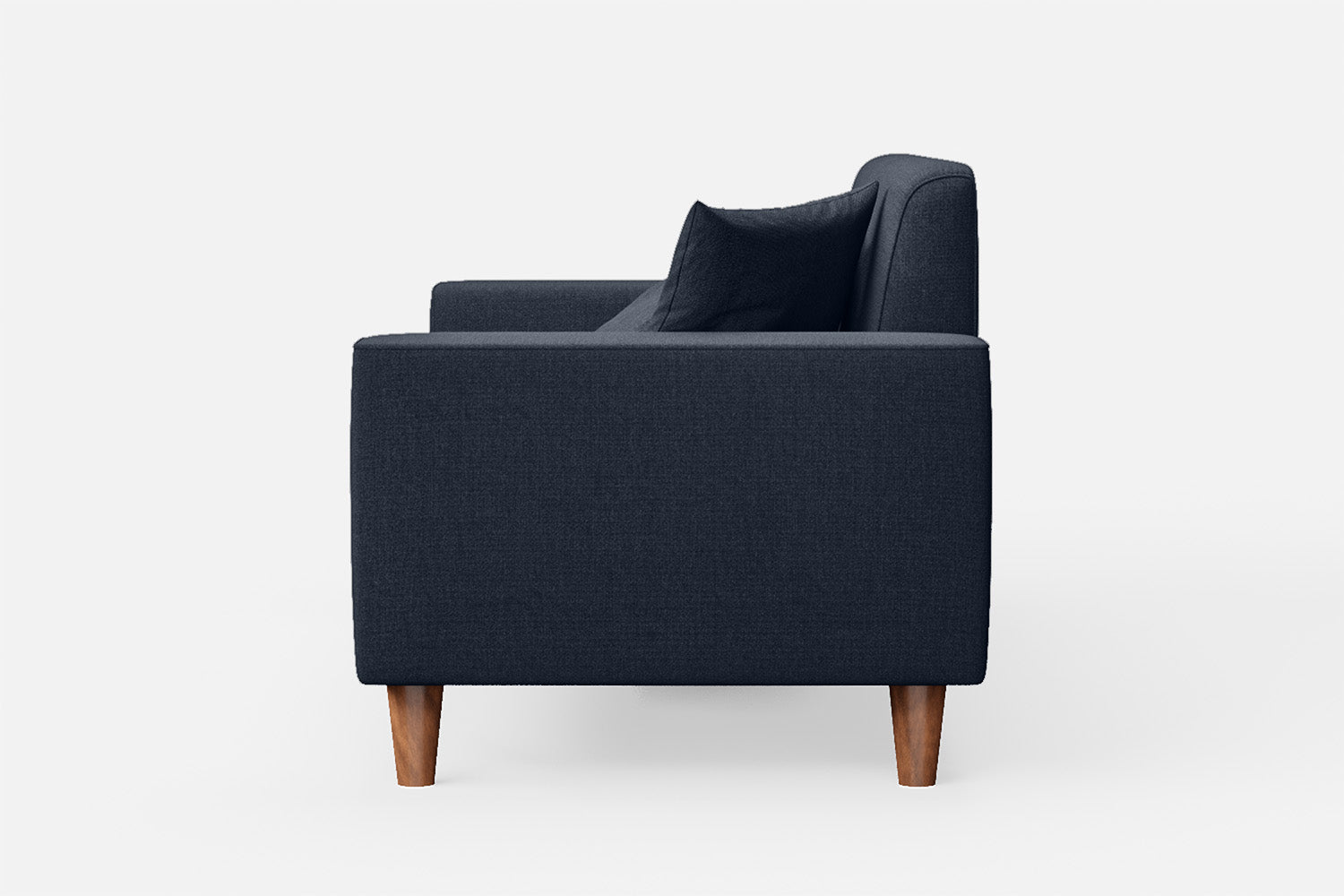 Campania 2 Seater Sofa Dark Blue Linen Fabric