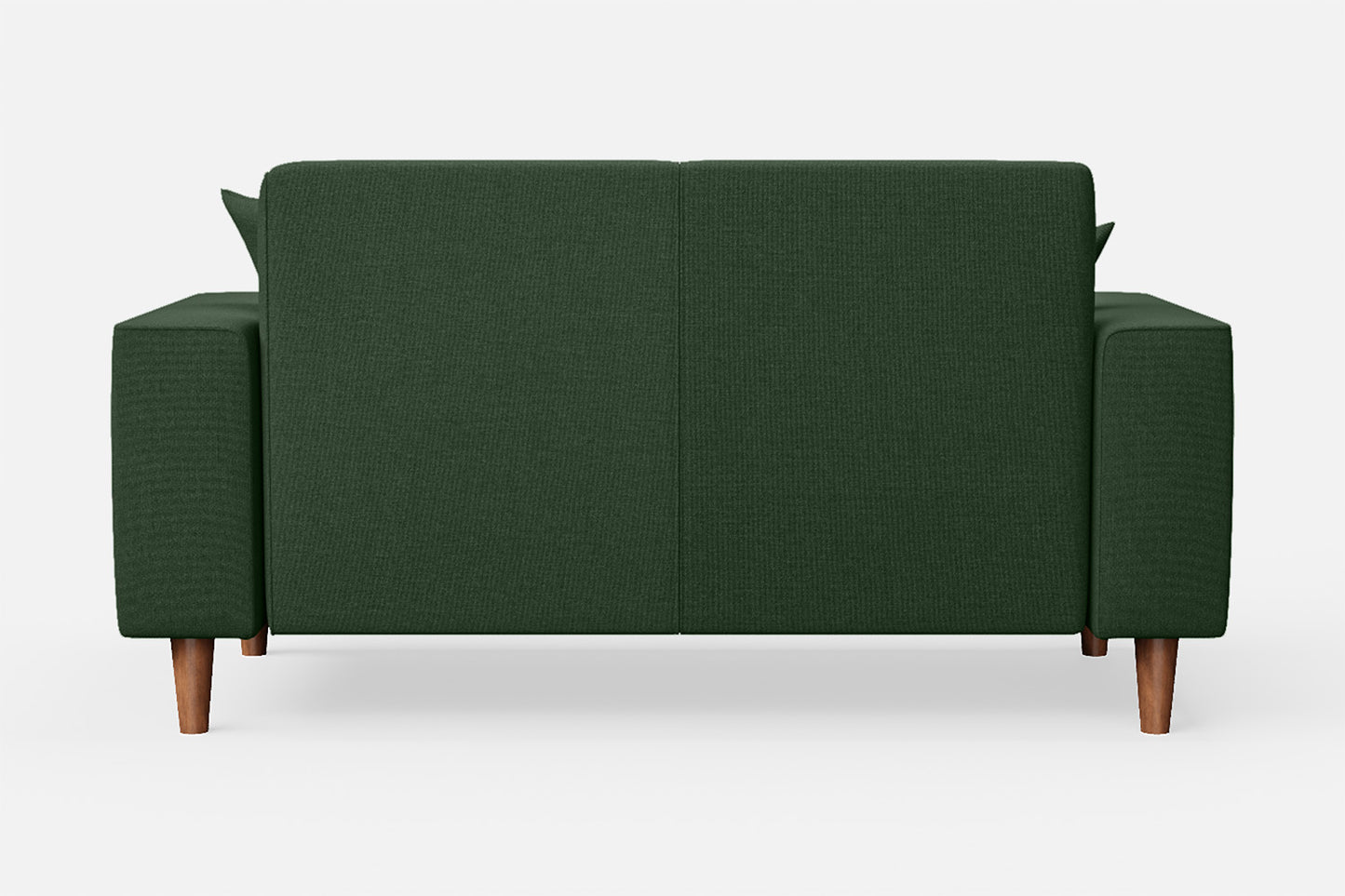 Campania 2 Seater Sofa Forest Green Linen Fabric