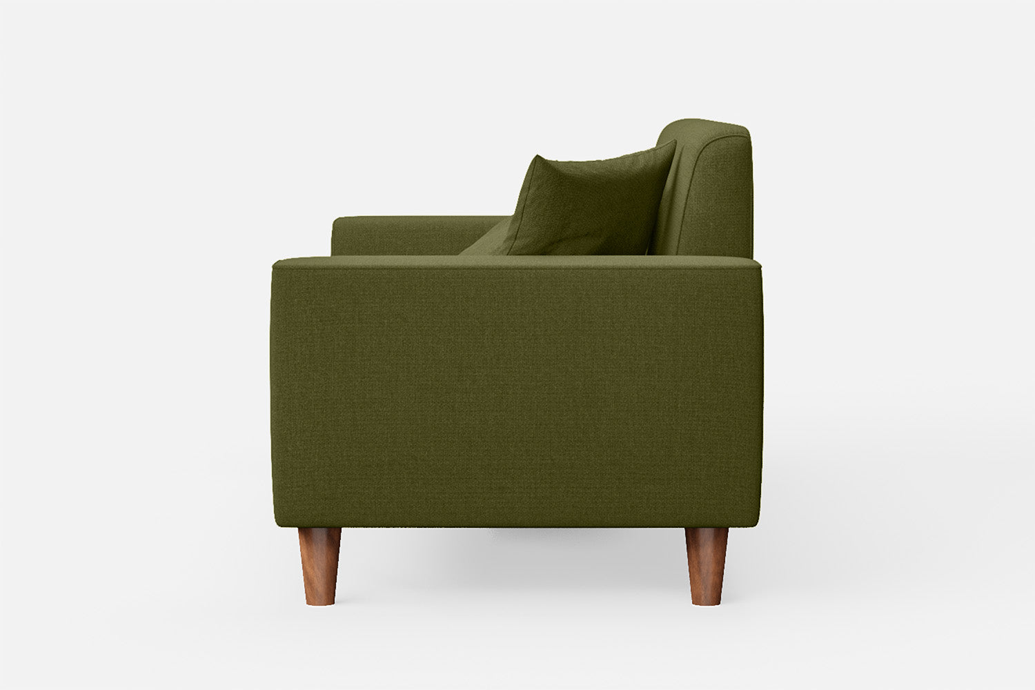 Campania 2 Seater Sofa Olive Linen Fabric