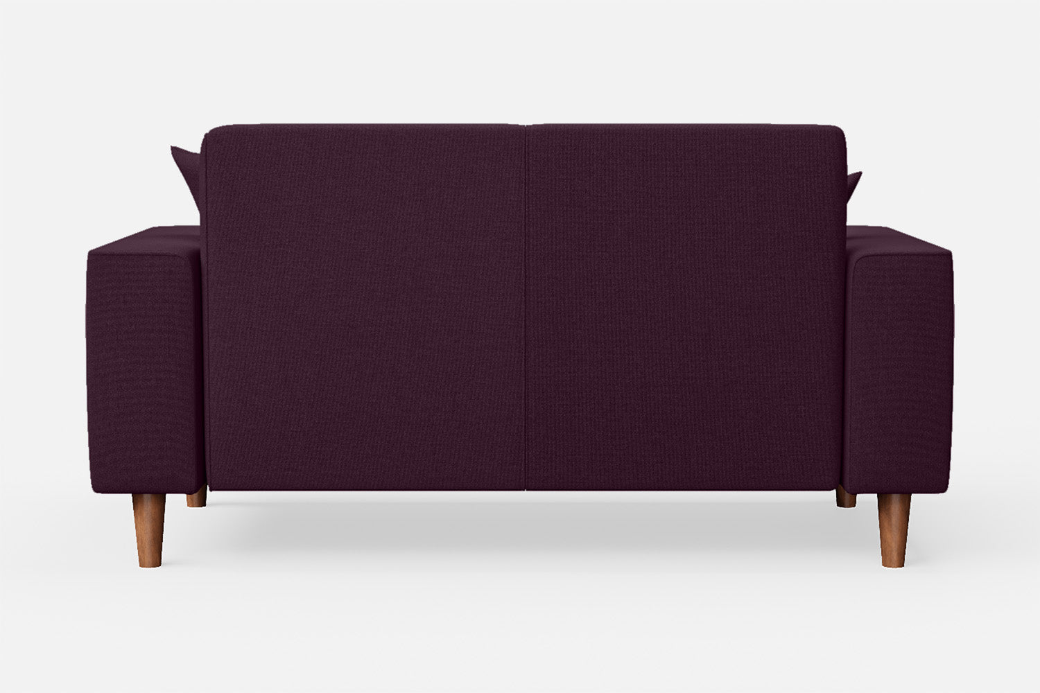 Campania 2 Seater Sofa Purple Linen Fabric