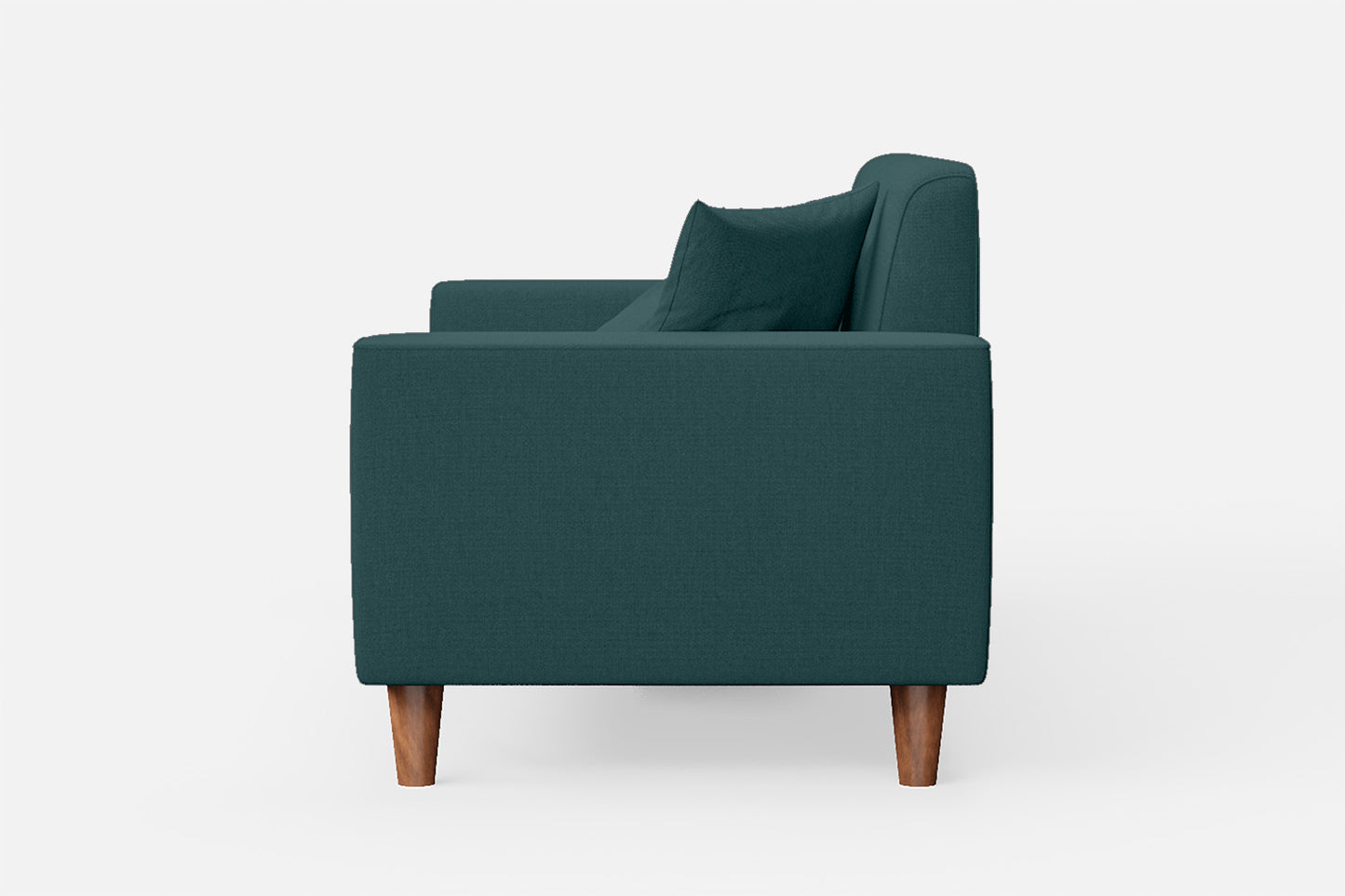 Campania 2 Seater Sofa Teal Linen Fabric