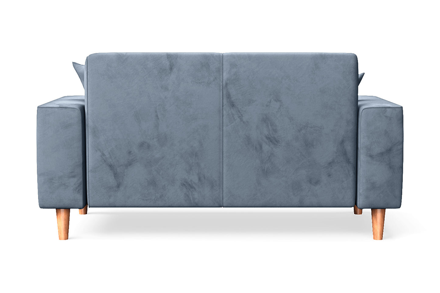 Campania 2 Seater Sofa Baby Blue Velvet