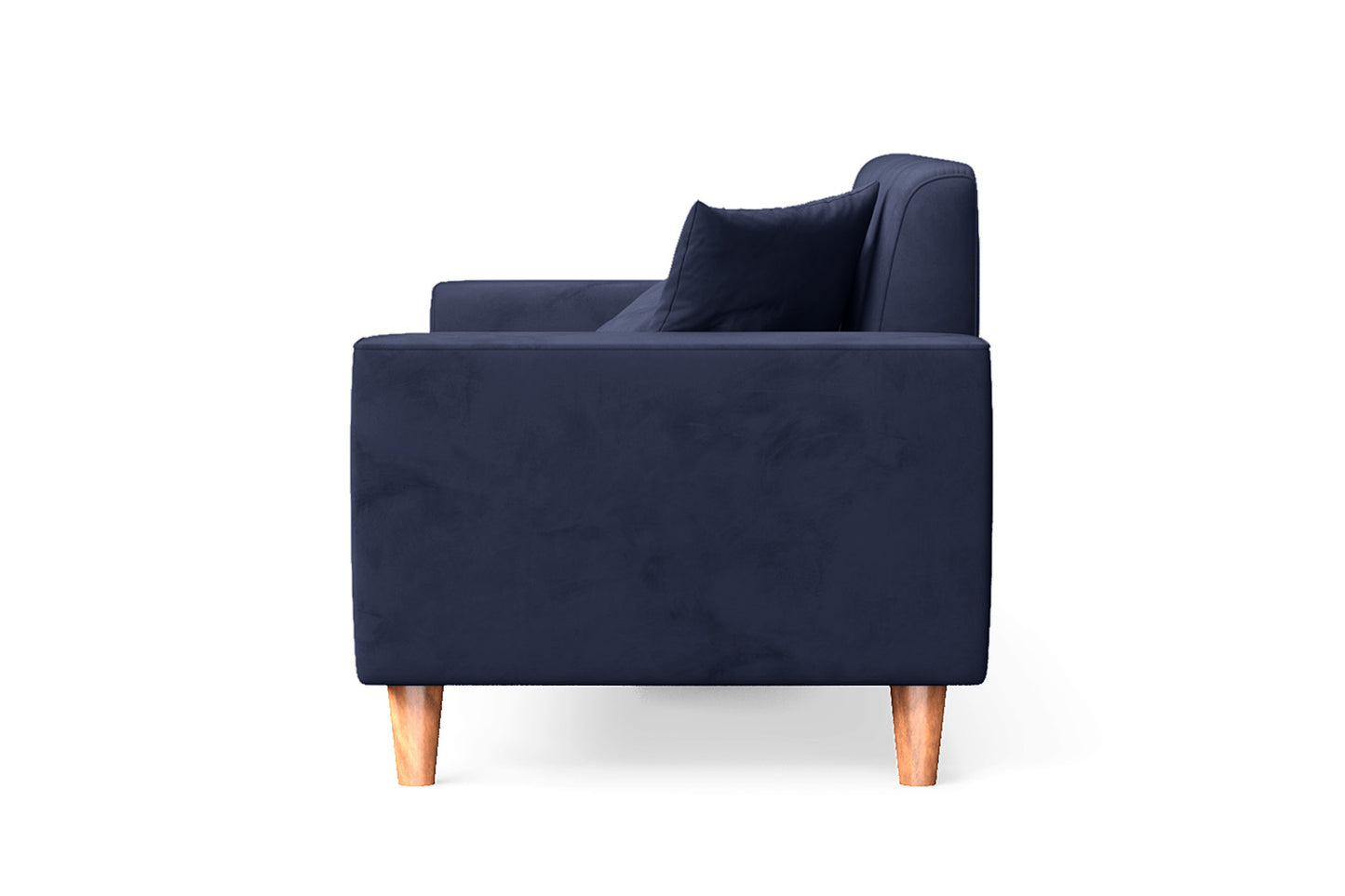 Campania 2 Seater Sofa Dark Blue Velvet