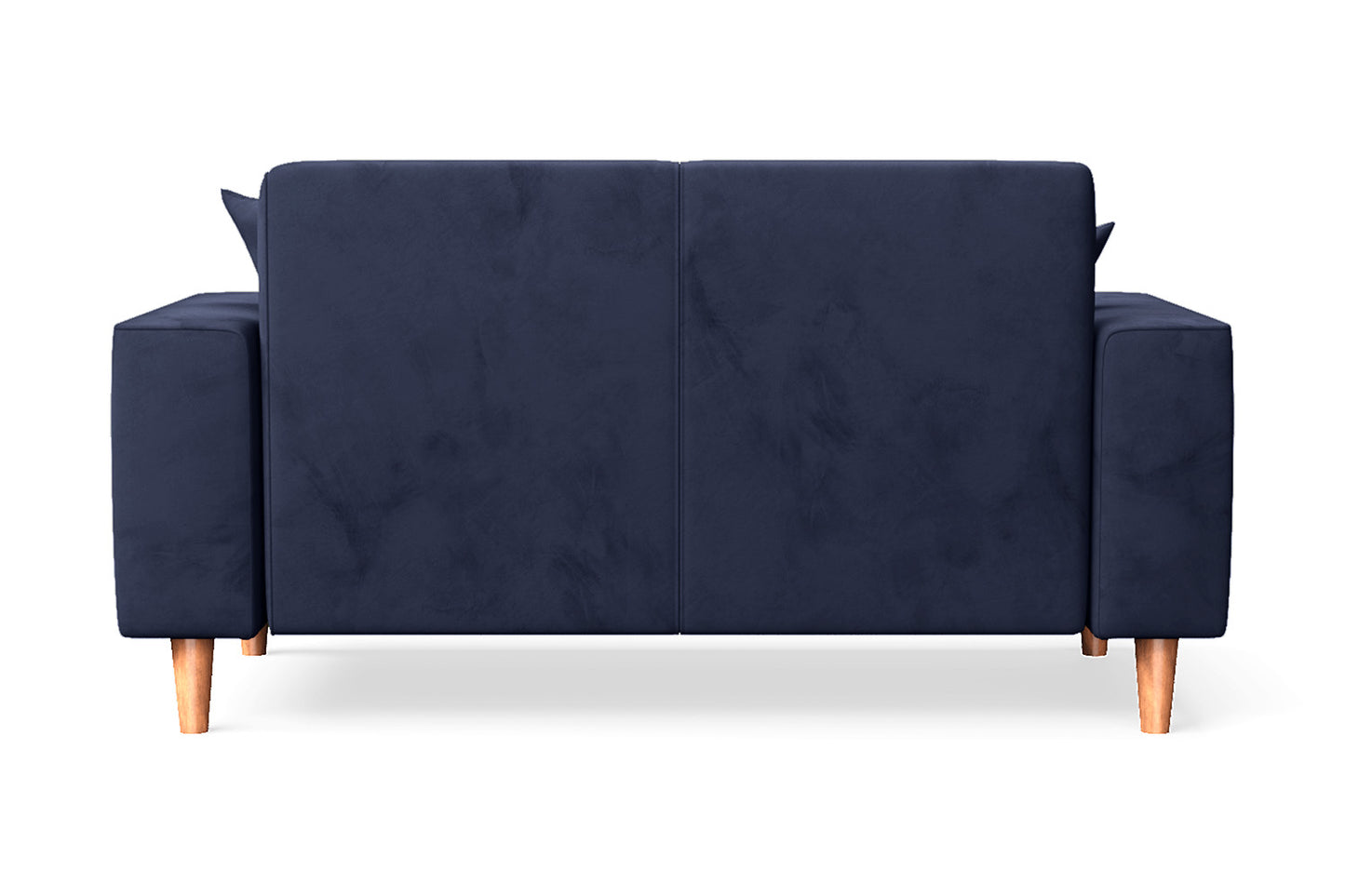 Campania 2 Seater Sofa Dark Blue Velvet