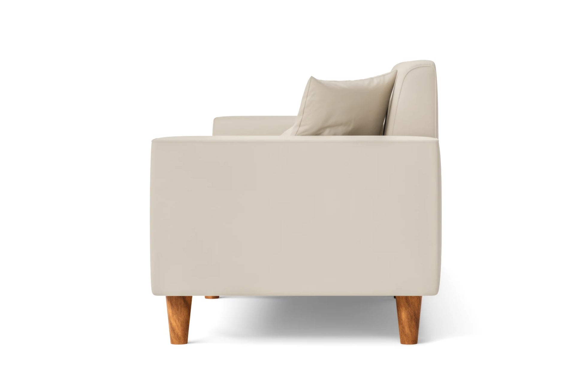 Campania 3 Seater Sofa Cream Leather