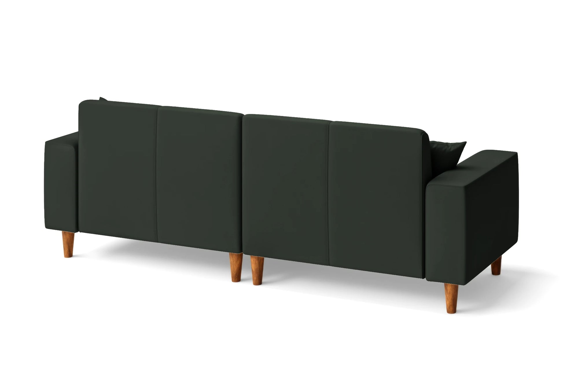 Campania 3 Seater Sofa Green Leather