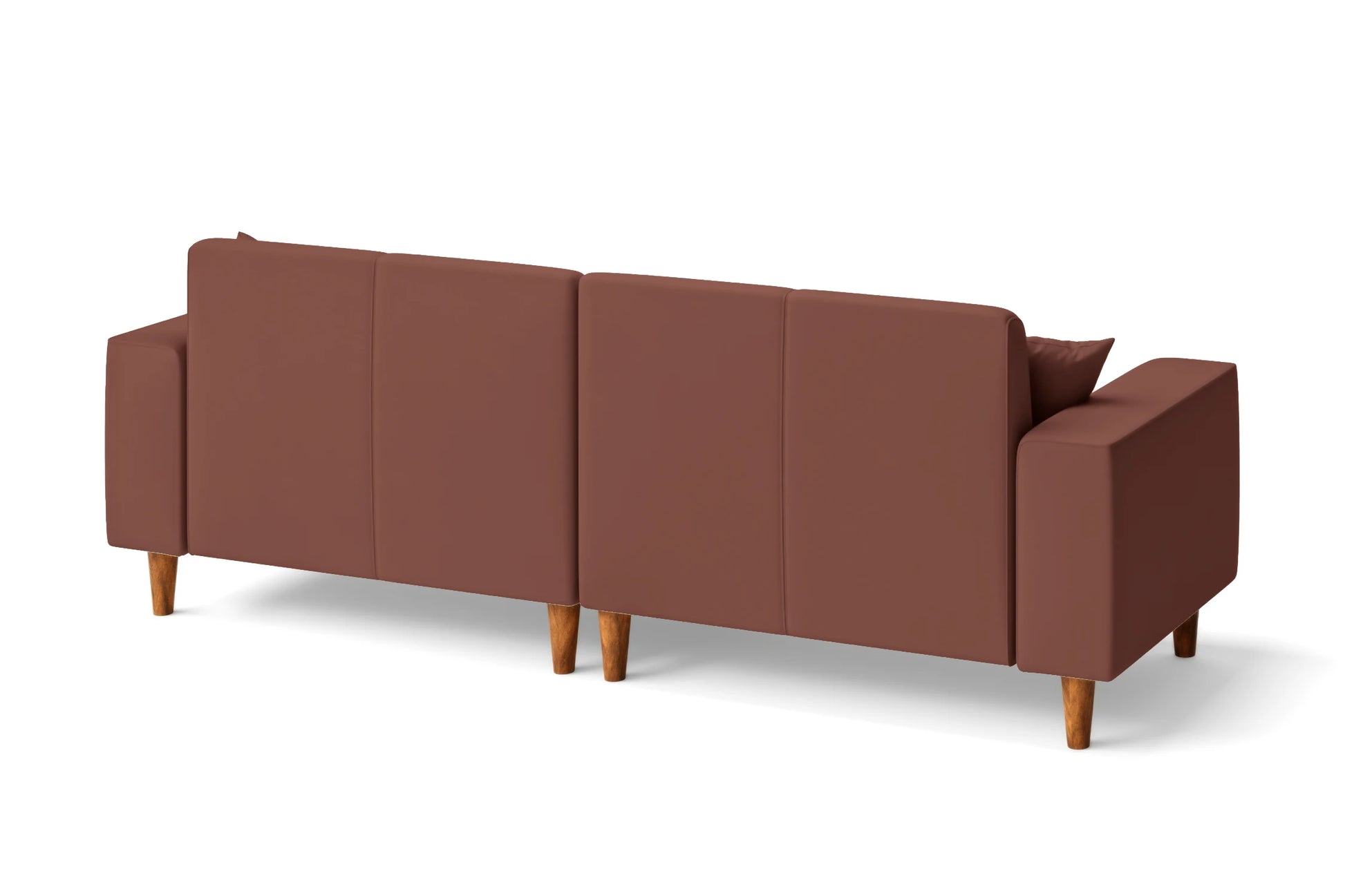 Campania 3 Seater Sofa Mauve Leather