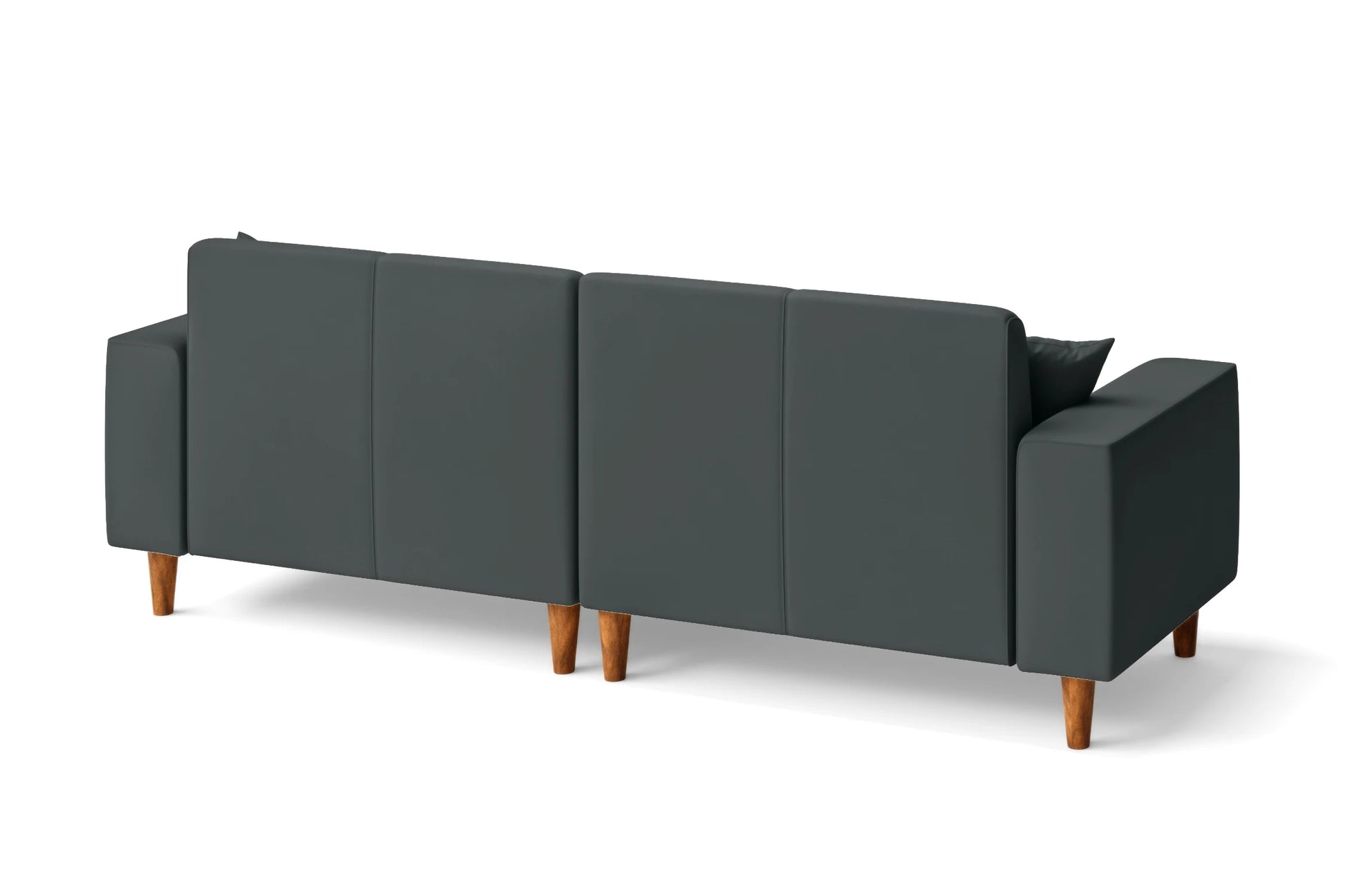 Campania 3 Seater Sofa Slate Leather