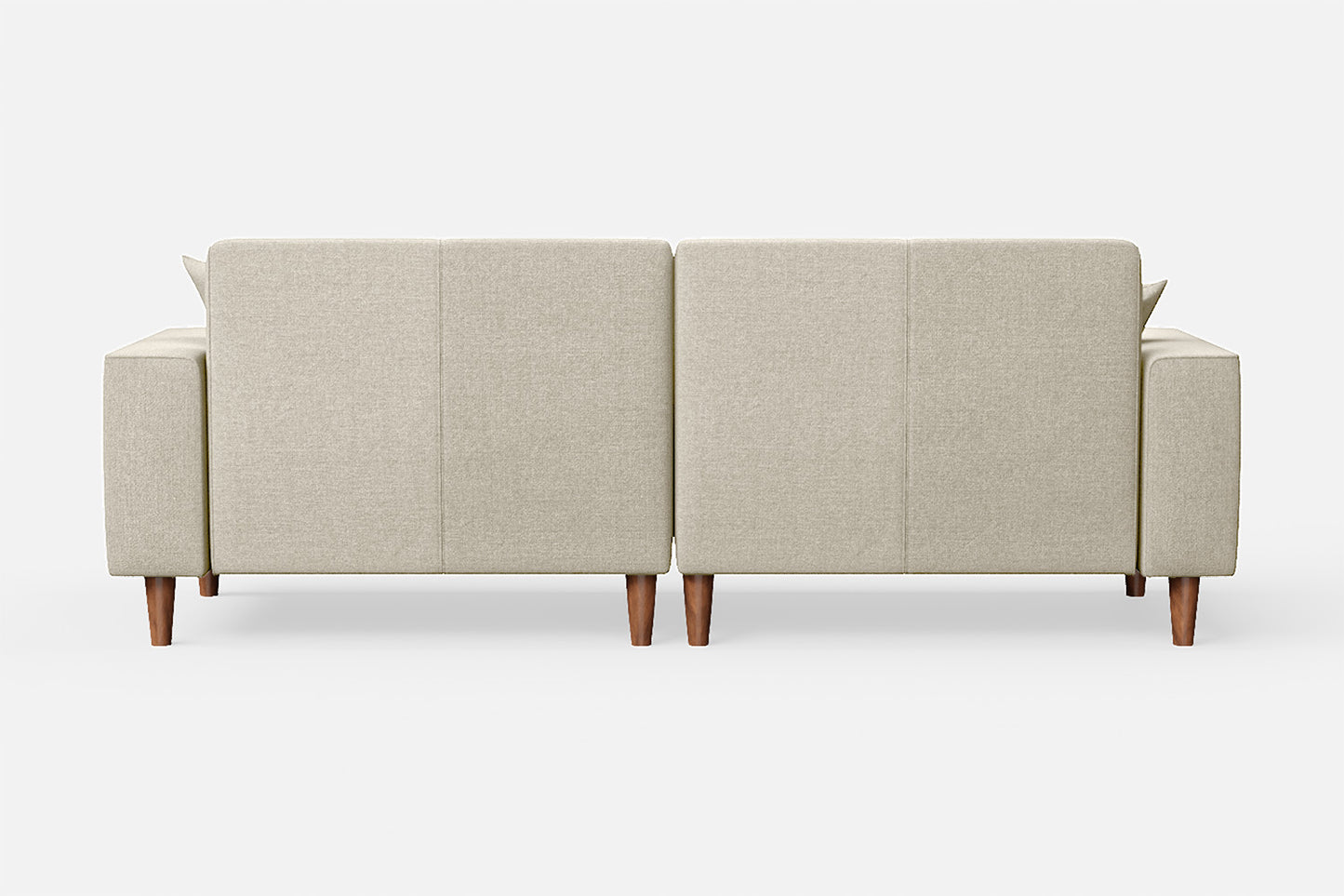 Campania 3 Seater Sofa Cream Linen Fabric