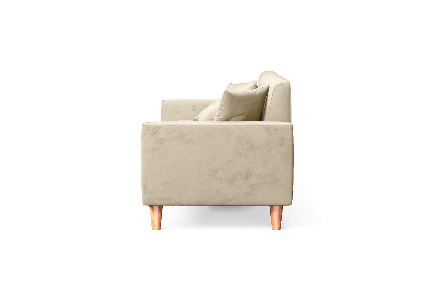 Campania 3 Seater Sofa Cream Velvet