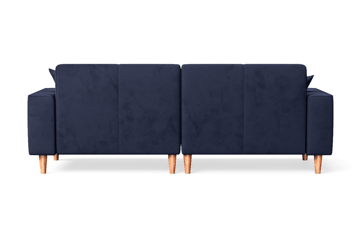 Campania 3 Seater Sofa Dark Blue Velvet