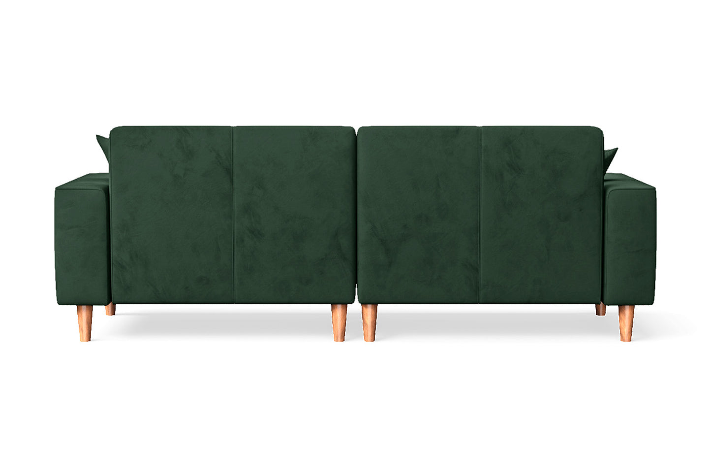 Campania 3 Seater Sofa Green Velvet