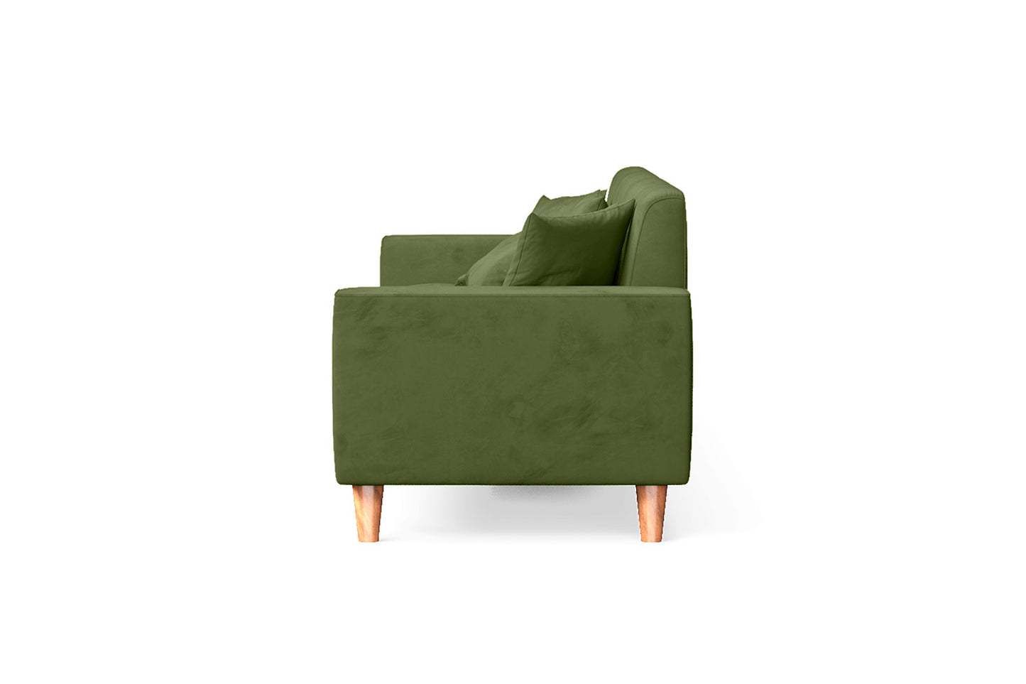 Campania 3 Seater Sofa Lime Velvet