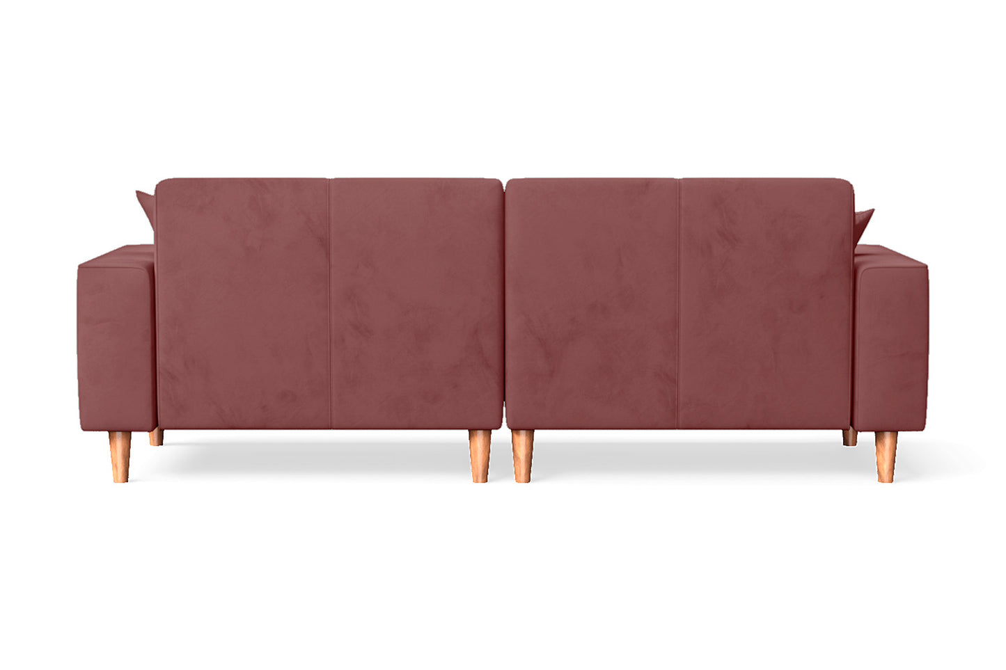 Campania 3 Seater Sofa Pink Velvet