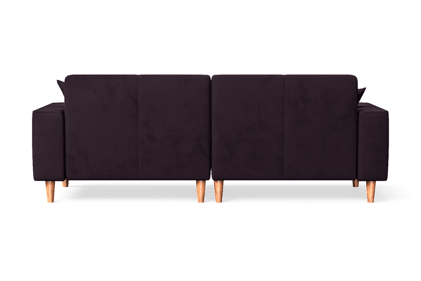 Campania 3 Seater Sofa Purple Velvet