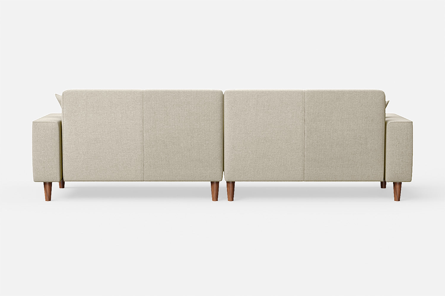 Campania 4 Seater Sofa Cream Linen Fabric